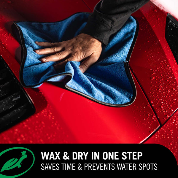 SYNTHETIC WAX POLYMERS: Delivers superior shine, high gloss, and enhanced depth of color with a simple wipe and dry.